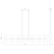 Z-Lite Artemis Linear Chandelier, 14-Light, 5 In.W x 60 In.L x 12.75 In.H, Matte Black/Matte Opal 494-14L-MB - alternate 5